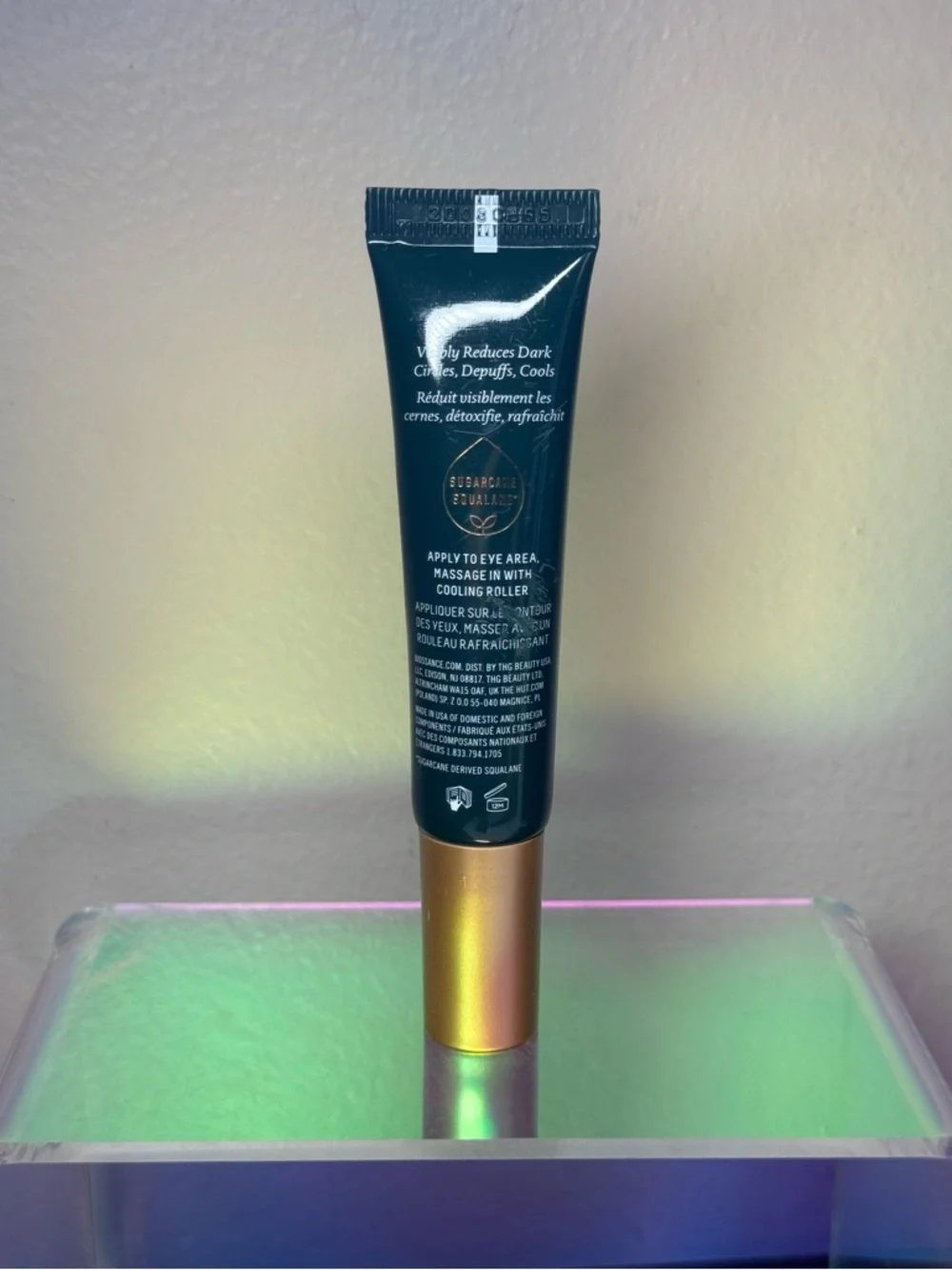 Biossance Squalane + 5% Niacinamide Brightening Eye Serum 15ml